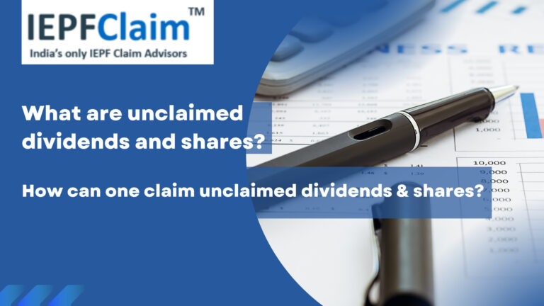 How can one claim unclaimed dividends & shares